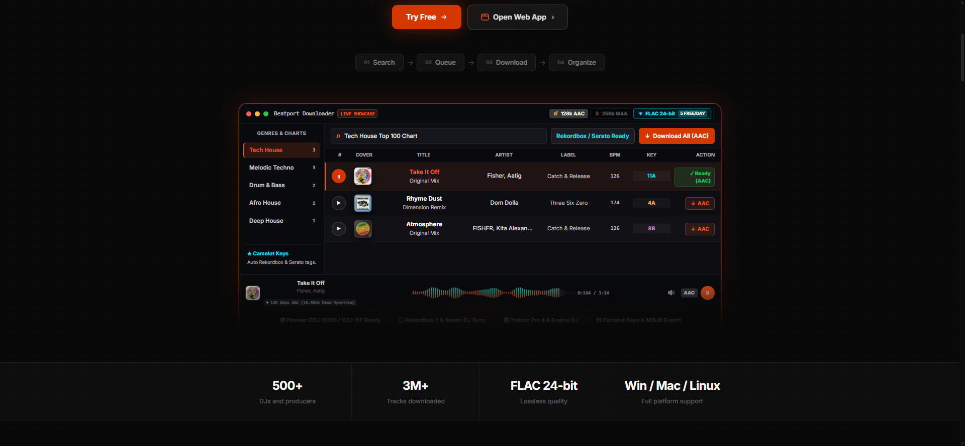 Beatport Downloader PRO Camelot Key Detection and Metadata Pipeline